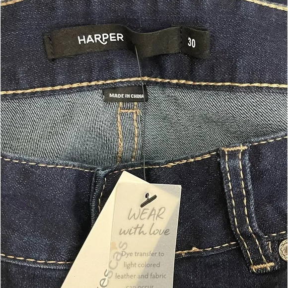 Francescas Harper Step Release Hem Jeans Denim Super Stretch - Picture 7 of 10